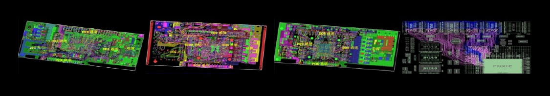 密集多通道LPDDR5算力卡，運行速率6400Mbps