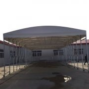 活動（dòng）推拉雨棚的安裝步驟（zhòu）